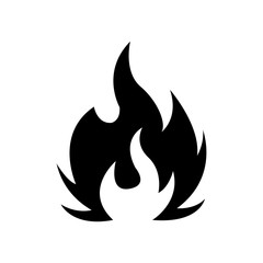 Fire flame vector illustration design template