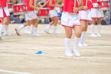 運動会　鼓笛隊　マーチングバンド　保育園　幼稚園