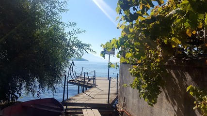 at ochrid lake