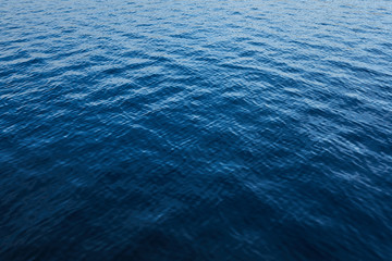blue water waves for sea or river background