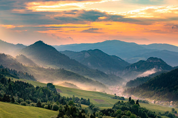 Fototapeta Pieniny - Carpathians Mountains obraz