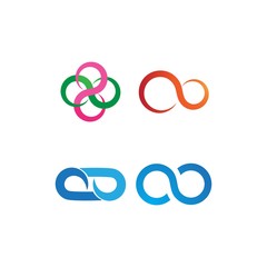 Obraz premium Infinity logo Vector