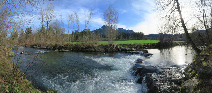 Die Leitzach nahe Ellbach
