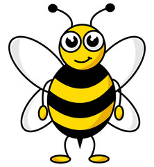 Biene Logo Clipart Honig stehen