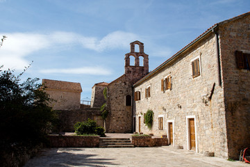 Old town of Budva Montenegro