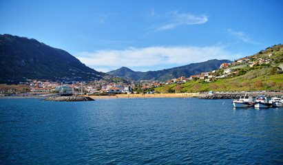 view of the bay of Madeira