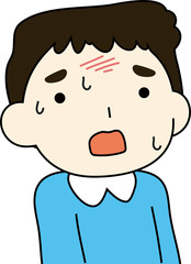 Men infected with the new coronavirus