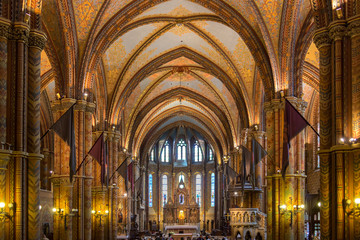 Fototapeta na wymiar Matthias Church - Budapest - Hungary