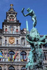 Obraz premium The Stadhuis - Antwerp - Belgium