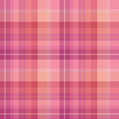 Seamless pattern in great lovely pink  colors for plaid, fabric, textile, clothes, tablecloth and other things. Vector image.