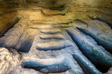 burial place of the Osuna necropolis in Seville, Spain.