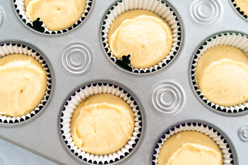 Mardi Gras cupcakes