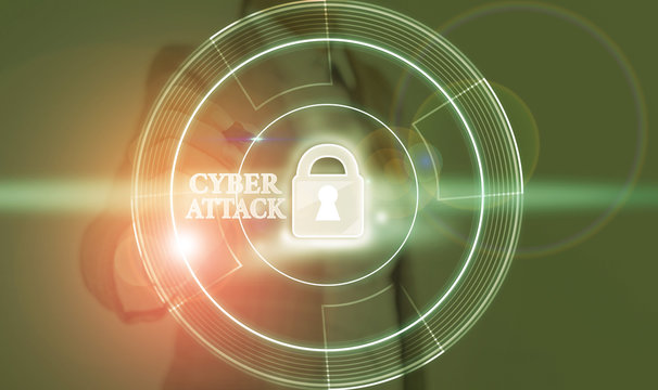 Conceptual hand writing showing Cyber Attack. Concept meaning attempt by hackers to damage or destroy a computer network