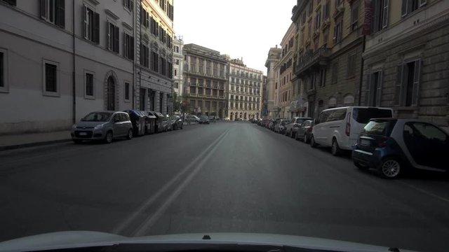 March 18th 2020, Rome, Italy: View of the Cavour Street without tourists due to the quarantine