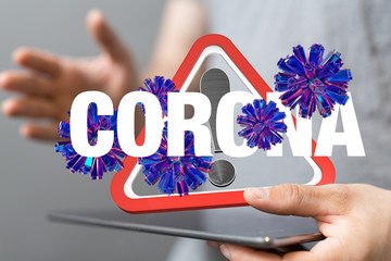 Coronavirus. Novel coronavirus, people  Concept of coronavirus quarantin.