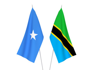 Somalia and Tanzania flags