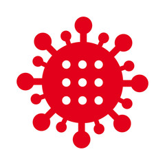 Corona virus icon vector