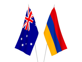 Australia and Armenia flags