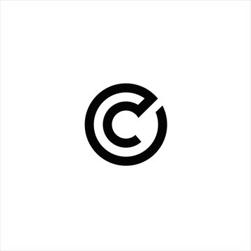  letter c circle  logo design vector image , letter c circle icon , circle letter c logo icon 