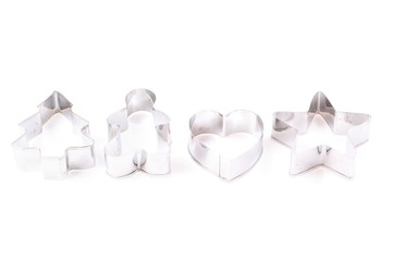 Cookies cutter isolated on white