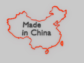 Obraz premium Made in China concept