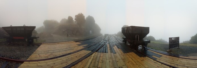 Panorama an der Millerton Mine
