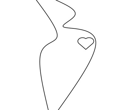 recommend clip art: silhouette of a woman pregnant