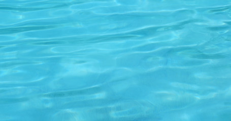 Swimming pool water wave in blue color