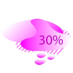 Fototapeta premium abstract banner discount logo