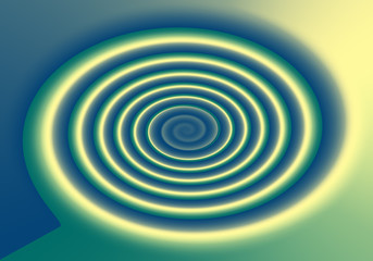 Fondo de remolino amarillo y azul.