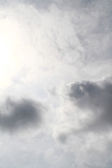 Fototapeta premium white clouds against a blue sky