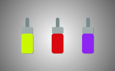 medicine bottle icon. vector illustration