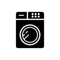 washing machine icon vector template