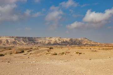 view of Canyon Wadi Ash Shuwaymiyyah along the coastal road to Salalah in Oman