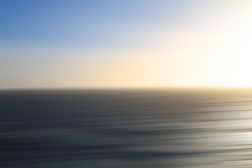 Sommer Strand und Meer, Bokeh Hintergrund, Urlaub und Reisekonzept. Copy space..