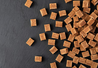 sugar cubes background