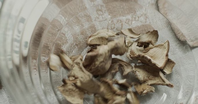 Mushrooms in a bowl