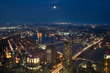 Fototapeta na wymiar Vista de Nueva York NY