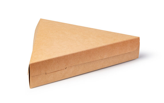 Brown Unlabeled Paper Food Box