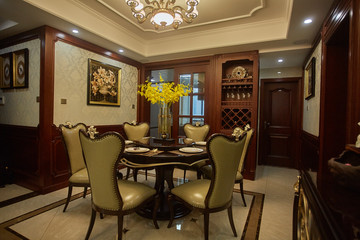  Various furniture in the renovated model house