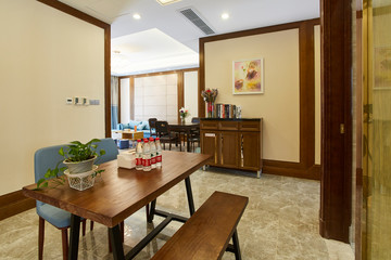 Various furniture in the renovated model house