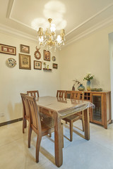  Various furniture in the renovated model house