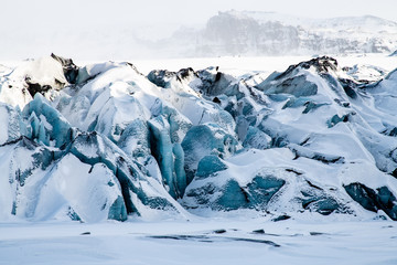 winter mountain landscape