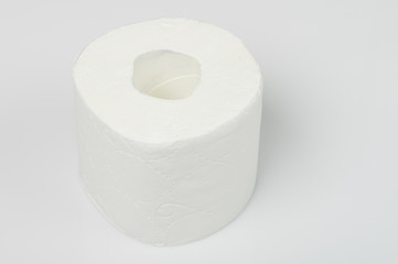 New roll of toilet paper