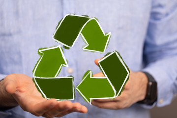 Ecology Concept. Environmentally friendly planet.