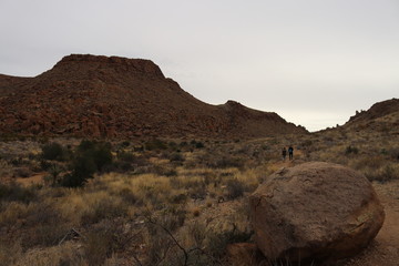 landscape of mountains