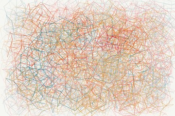 Busy line colorful abstract for background