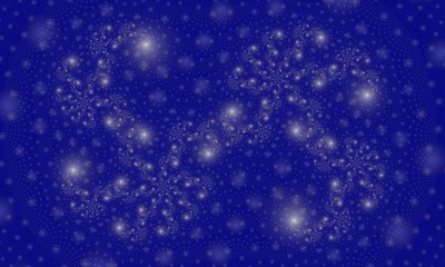 fractal pattern, star light, background