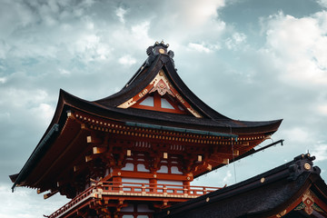 Temple at Mount Kurama, Kyoto, Japan