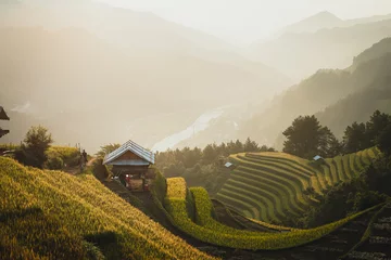 The rice fields of Mu Cang Chai at sunset, Vietnam © Luxeyes Photographie